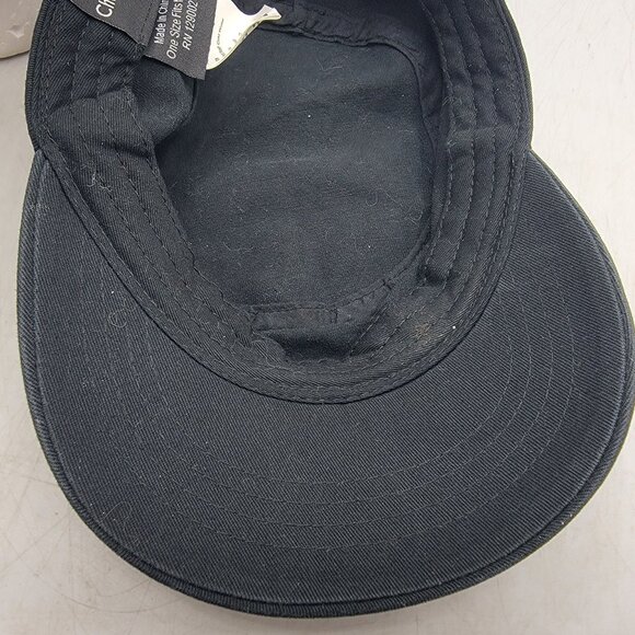 Chef Works Black Hat Cap Adjustable Work Wear Cooking Casual Outdoors Comfort - Picture 8 of 10
